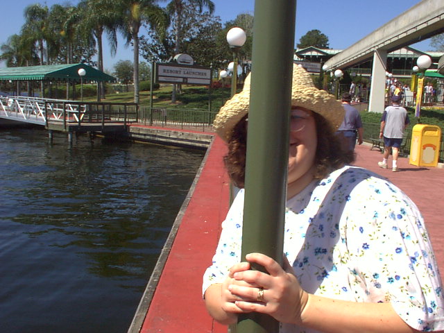 (3-11-02 - Magic Kingdom) Ander being goofy